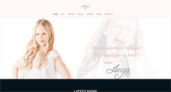 Desktop Screenshot of anya.com